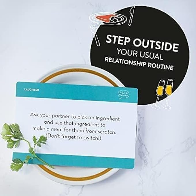 rayihni COUPLES GIFTS FOR COUPLES, 100 DATE NIGHT IDEA CARDS FOR HER OR HIM, CUTE GAMES FOR COUPLES, FUNNY GIFTS FOR WIFE, HUSBAND, GIRLFRIEND OR BOYFRIEND, NEWLYWED GIFTS. THE COUPLE'S BUCKET LIST. - Image 3